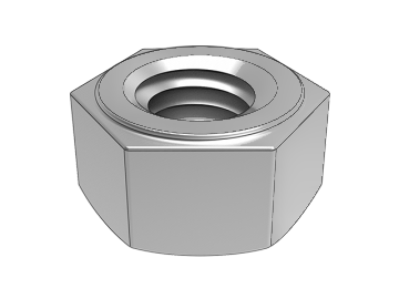 GB6175B Type II Hexagon Nut cum elementum Face