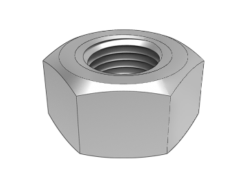 GB6176A Type 2 Hexagon Nut cum Fine Thread