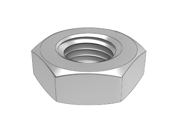 ASME B18.2.2.10 Nuces graues graues Graves Hexagon exiles Nut