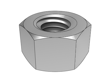 DIN555 hex nut