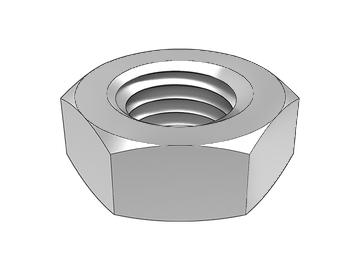 ASME B18.2.2.4 Hexagon tenues nuces tenues Nut Hexagon