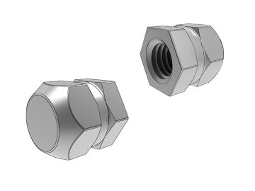 DIN16903 Type P Inserted Hexagon Nut