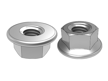 ASME B18.2.4.4M.1 Hexagon Flange Nut