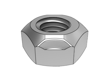 GB6184-C Type I All Metal Hexagon Lock Nuces (Squashed Type)