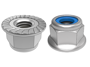 DIN6926 Lenny's hexagonale flange cincinno nuce spline stamina non-auro inserta