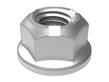 ASME B18.16.6.11 (pressio-punctum tres) omne metallum sexangulum nucis cincinno LABIUM (pressura trium punctum)