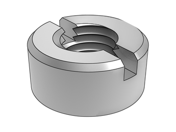 GB817A slotted circum nut